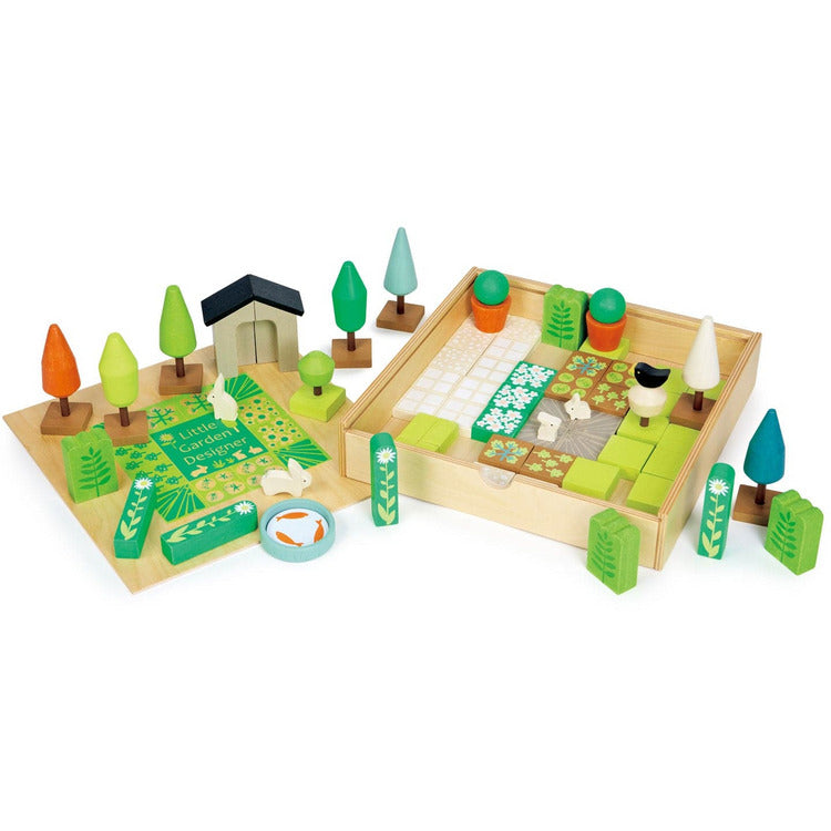 Tender Leaf Toys - Little Garden Designer Wooden Toy - Preschool
