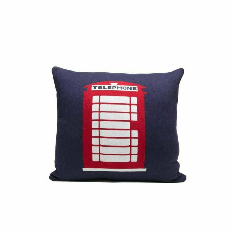 Rian Tricot - London Phone Booth Pillow - Room Decor
