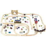 Le Toy Van - London Wood Train Set – 120 Pieces - Preschool