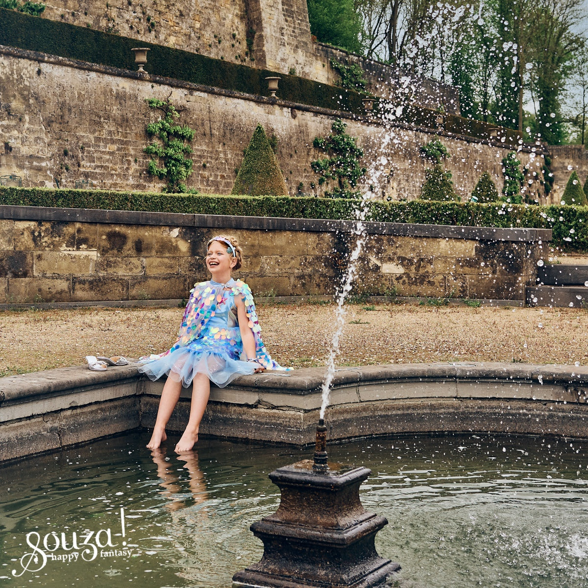 Souza - Lorelie Mermaid Costume Dress - 5-7 Years - Dress up