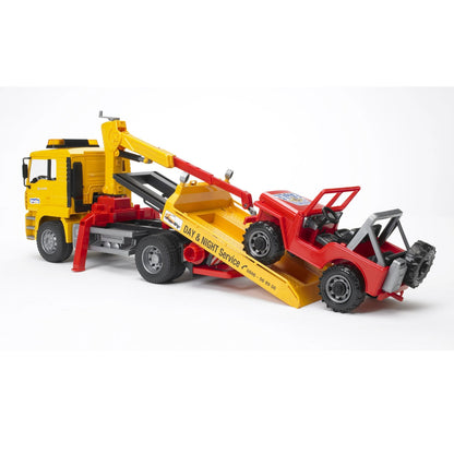 Bruder - MAN TGA Breakdown Truck with Cross Country Vehicle - Vehicles