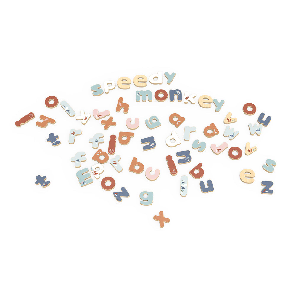 Speedy Monkey - Magnetic Letters - 60 Pieces - Preschool