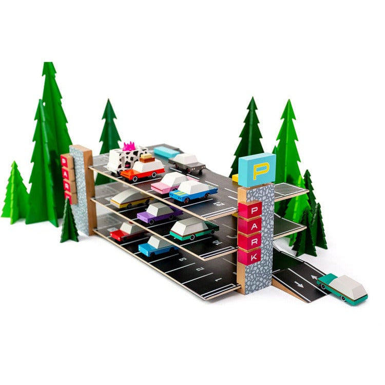 Candylab - Magnetic Parking Garage - Vehicles
