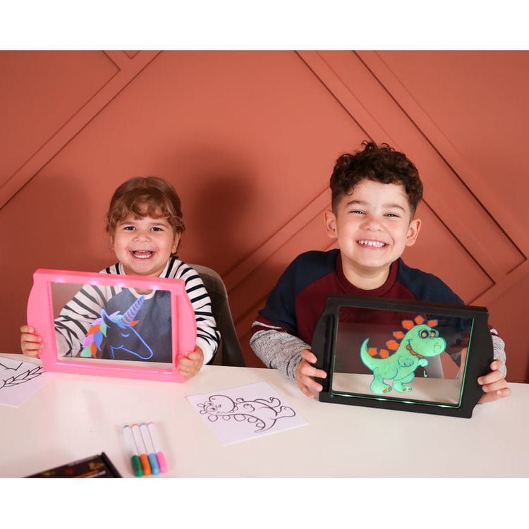 Marvin's Magic - Marvin’s Magic Glow Art Craft Kit - Pink - Creativity