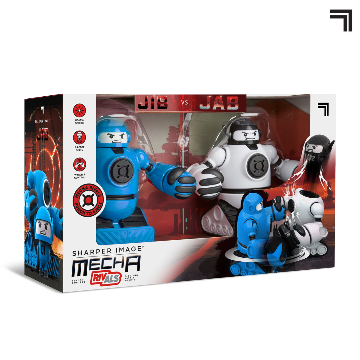 Sharper Image - Mecha Rivals RC Ejecting Battle Robots - Vehicles