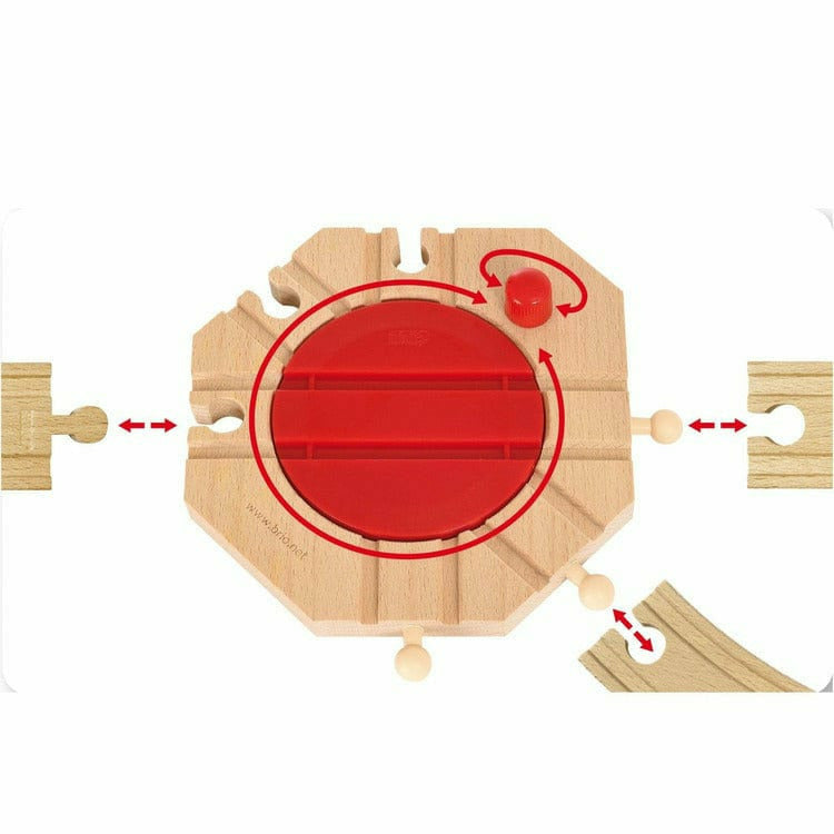 Brio - Mechanical Train Turntable - Preschool