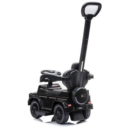 Best Ride on Cars - Mercedes G-Wagon 3 In 1 Push Car - Black - Outdoor