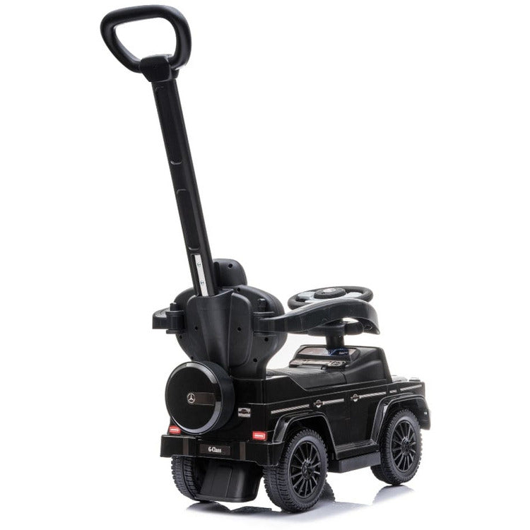 Best Ride on Cars - Mercedes G-Wagon 3 In 1 Push Car - Black - Outdoor