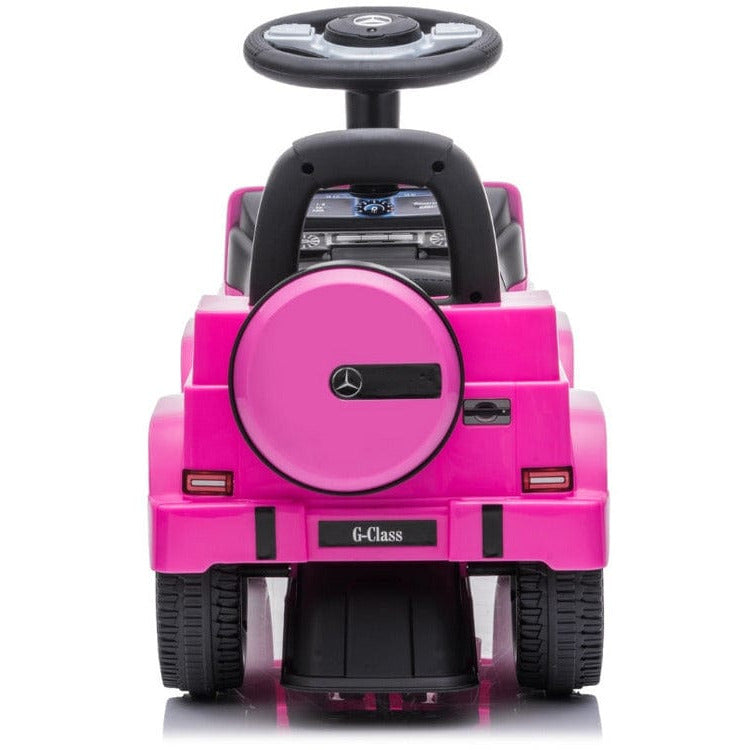 Best Ride on Cars - Mercedes G-Wagon Push Car - Pink - Outdoor