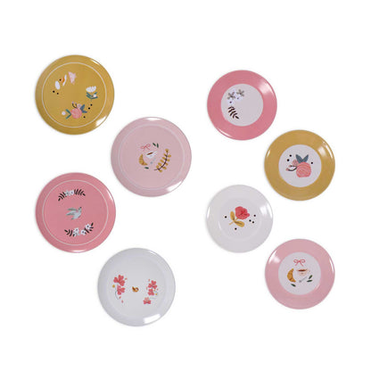 Moulin Roty - Metal Tea Set with Suitcase - The Parisiennes - Preschool