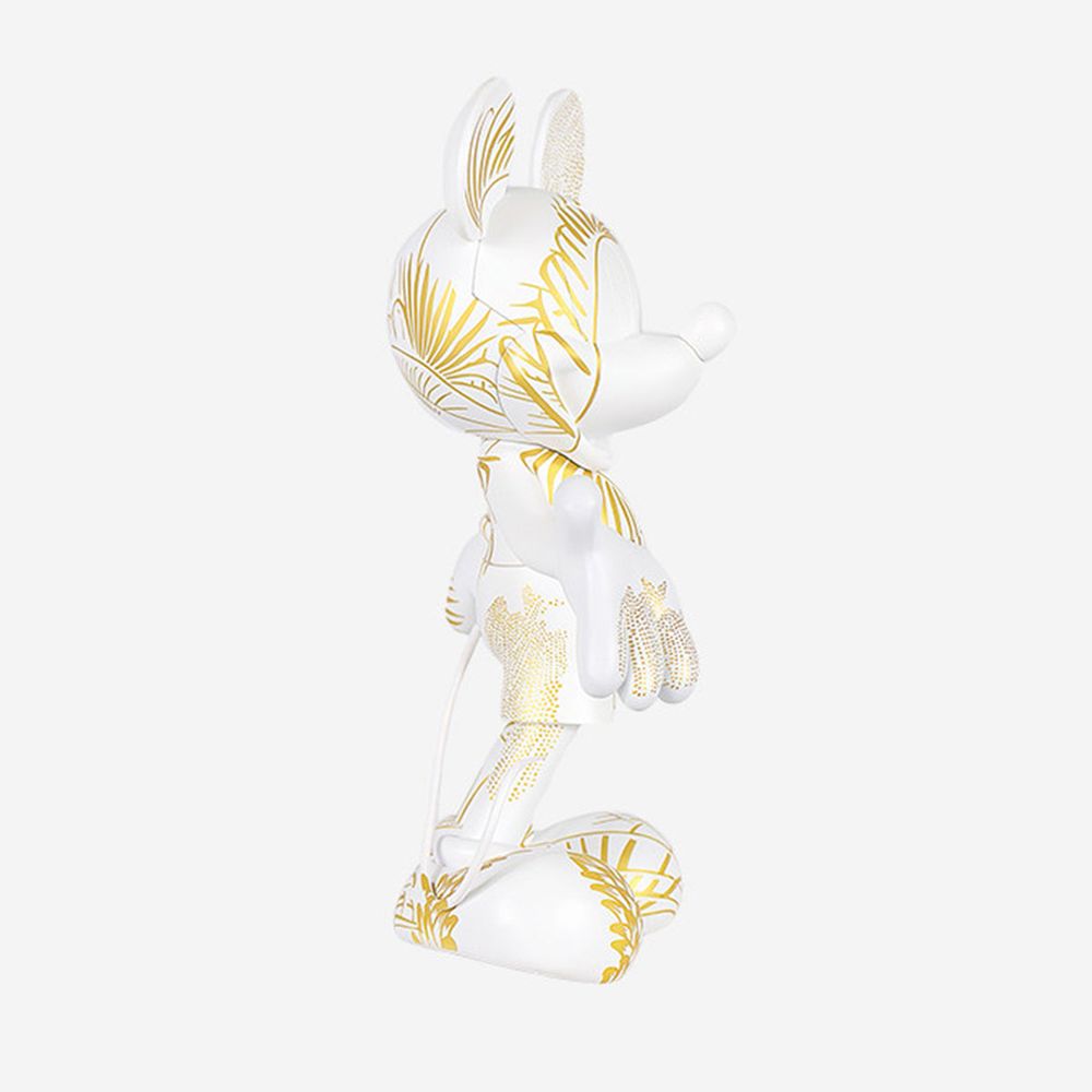 Leblon Delienne - Mickey Mouse 12" Star Style Martyn Lawrence Bullard Figurine - White & Gold - Collectibles