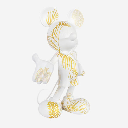 Leblon Delienne - Mickey Mouse 12" Star Style Martyn Lawrence Bullard Figurine - White & Gold - Collectibles