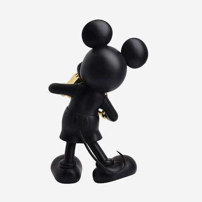 Leblon Delienne - Mickey Mouse With Love 12" Kelly Hoppen Figurine - Black & Gold - Collectibles