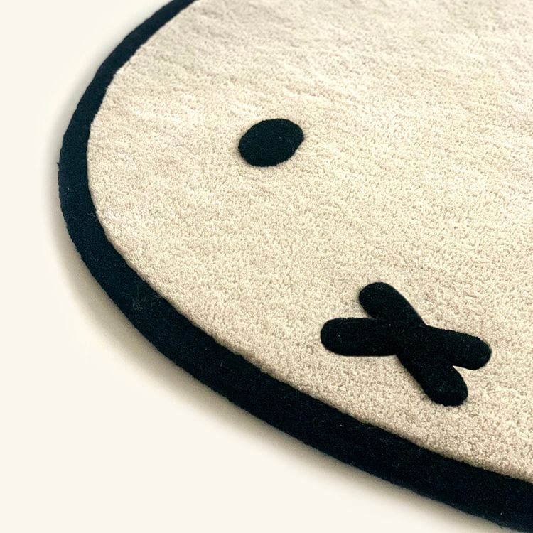 Maison Deux - Miffy Rug - Cream - Room Decor