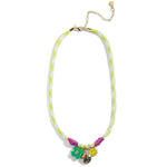 Minibar by BaubleBar - Minibar Paracord Necklace - Yellow - Trend Accessories