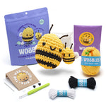 The Woobles - Mommy & Me Cornelius the Bee Learn to Crochet Kit - Creativity