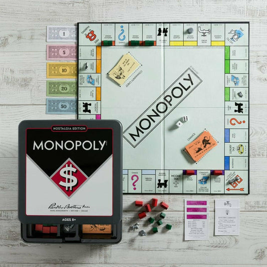 WS Game Company - Monopoly Nostalgia Tin - Games