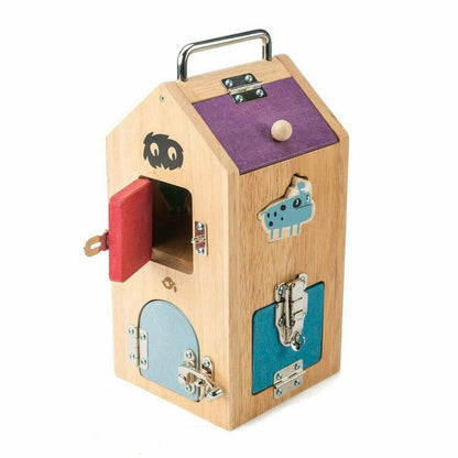 Tender Leaf Toys - Monster Lock Box - Preschool