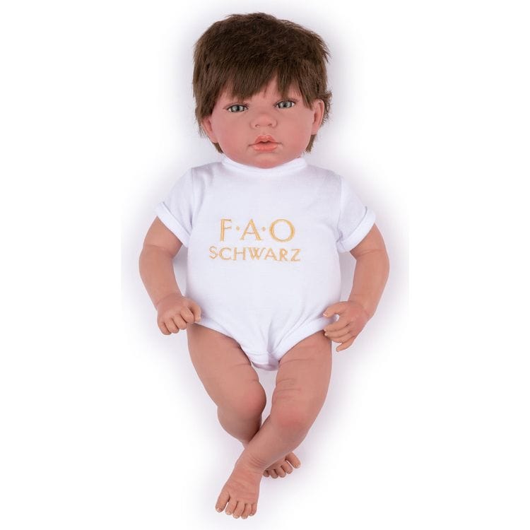 FAO Schwarz - My FAO Doll - Light Skin with Brown Hair & Green Eyes - My FAO Doll