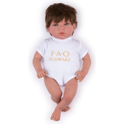 FAO Schwarz - My FAO Doll - Light Skin with Brown Hair & Green Eyes - My FAO Doll