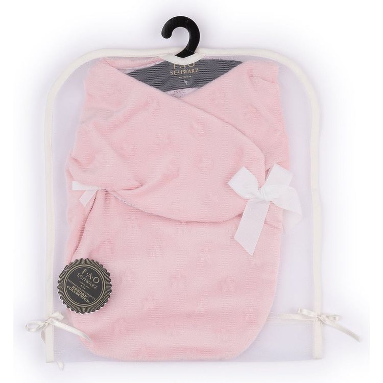 FAO Schwarz - My FAO Doll Swaddle - Pink Stars - My FAO Doll