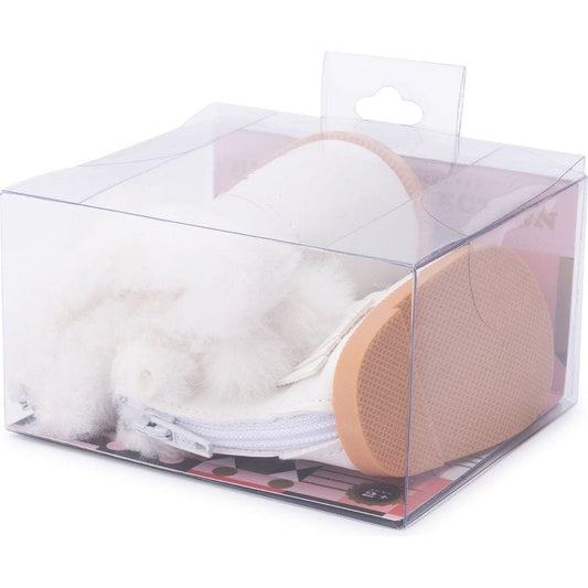 FAO Schwarz - My FAO Doll White Fur Boots - My FAO Doll