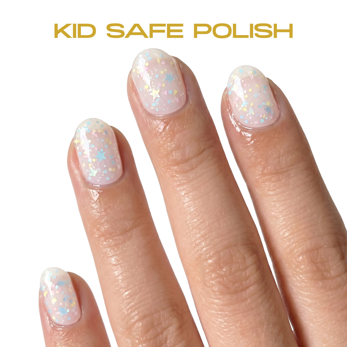 FAO Schwarz - Nail Polish for Kids – Star Dust - Fashion Activity and Roleplay