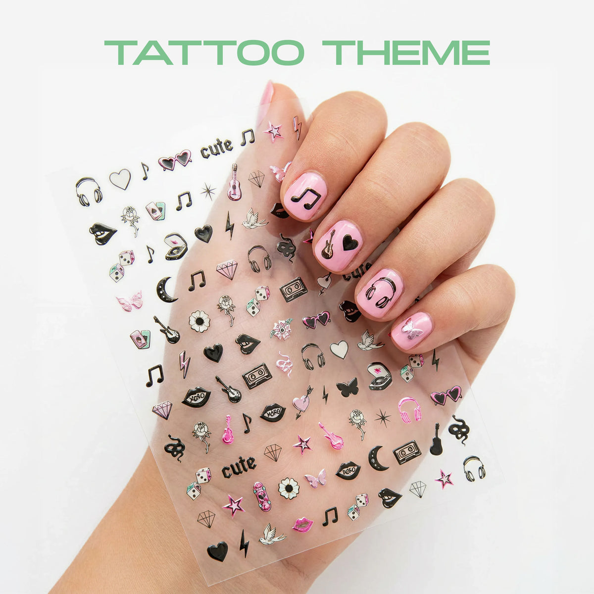 FAO Schwarz - Nail Stickers Set - Bling - Fashion Activity and Roleplay