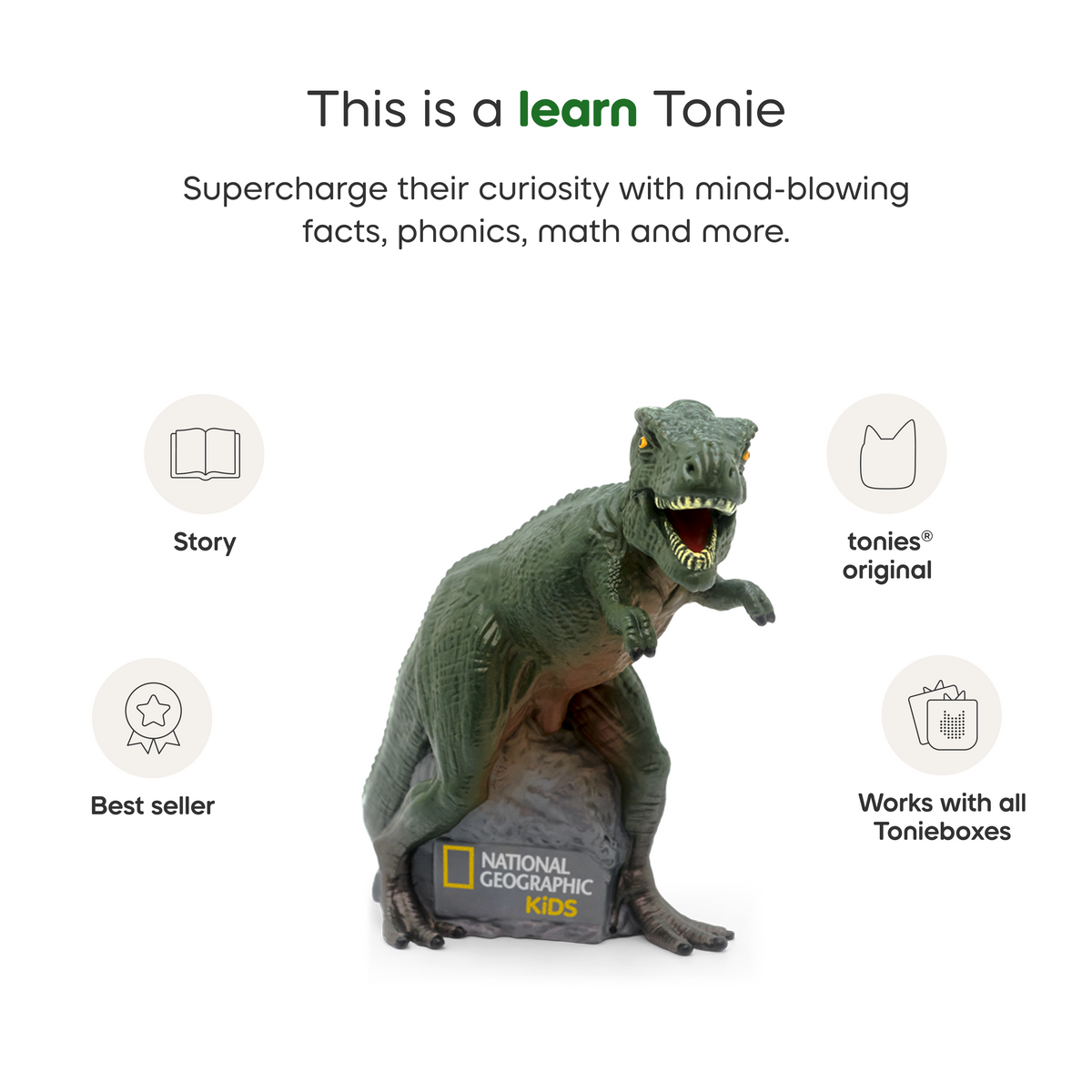 Tonies - National Geographic Kids: Dinosaur Tonie - Electronics