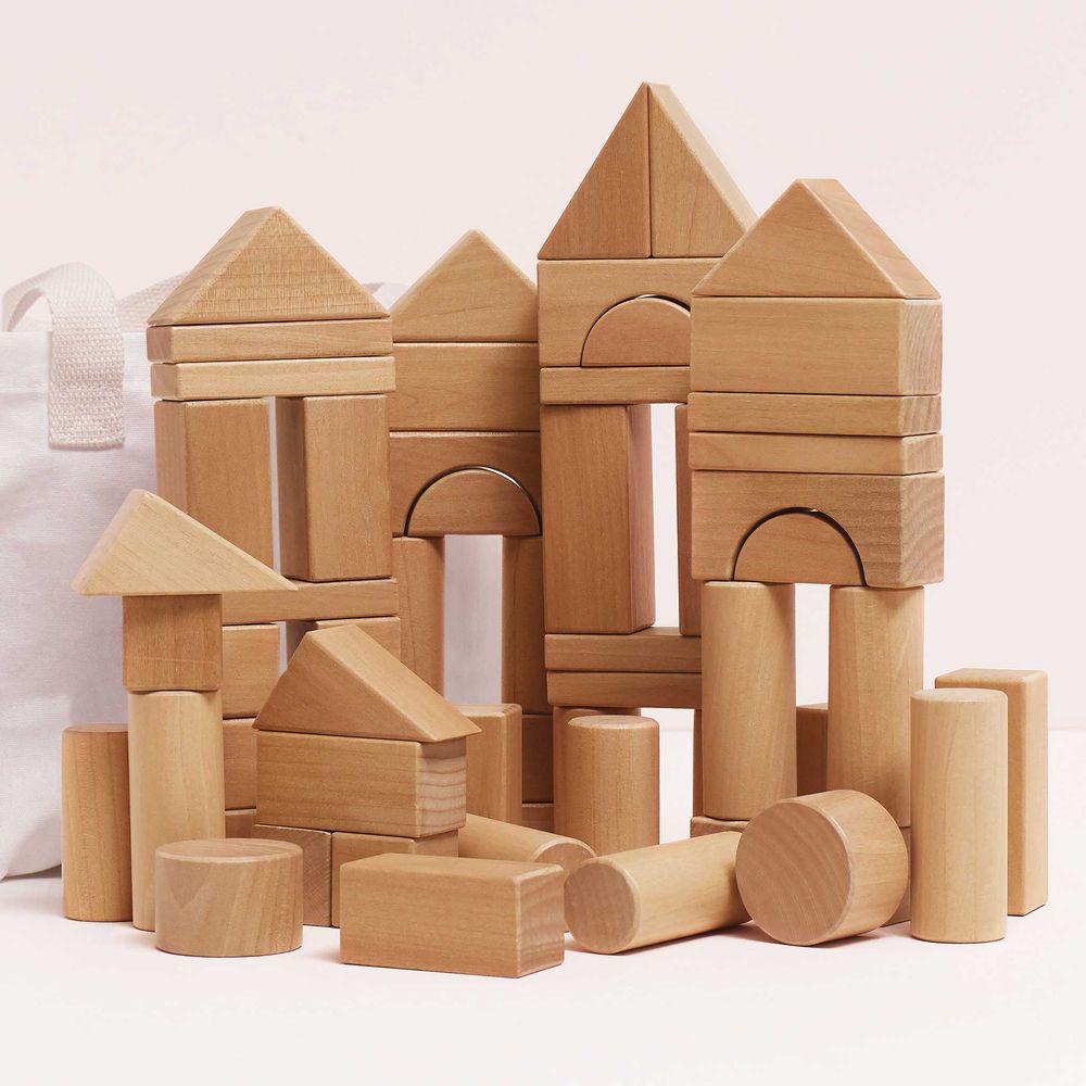 Le Toy Van - Natural Wood Building Blocks - Infants