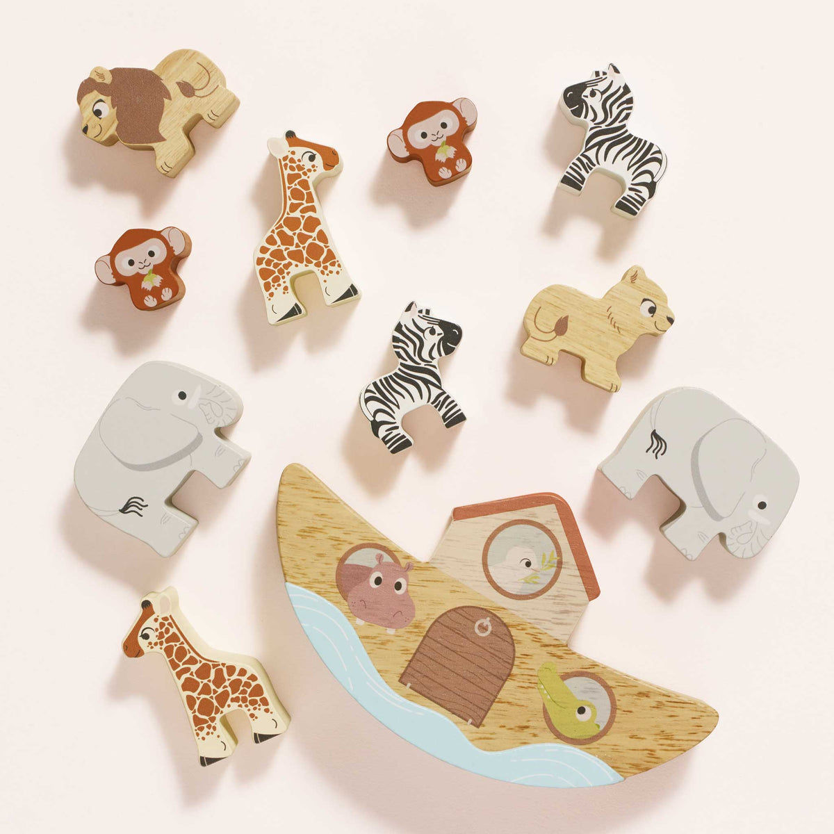 Le Toy Van - Noah's Balancing Ark Animal Stacker - Infants