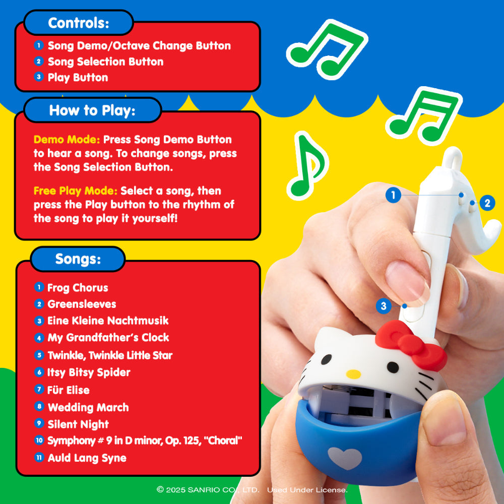 Otamatone - Otamatone Melody Sanrio - Hello Kitty - Music
