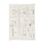 Maison Deux - Peanuts Blanket Comic Baseball - Room Decor