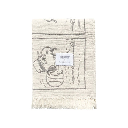 Maison Deux - Peanuts Blanket Comic Dessert - Room Decor