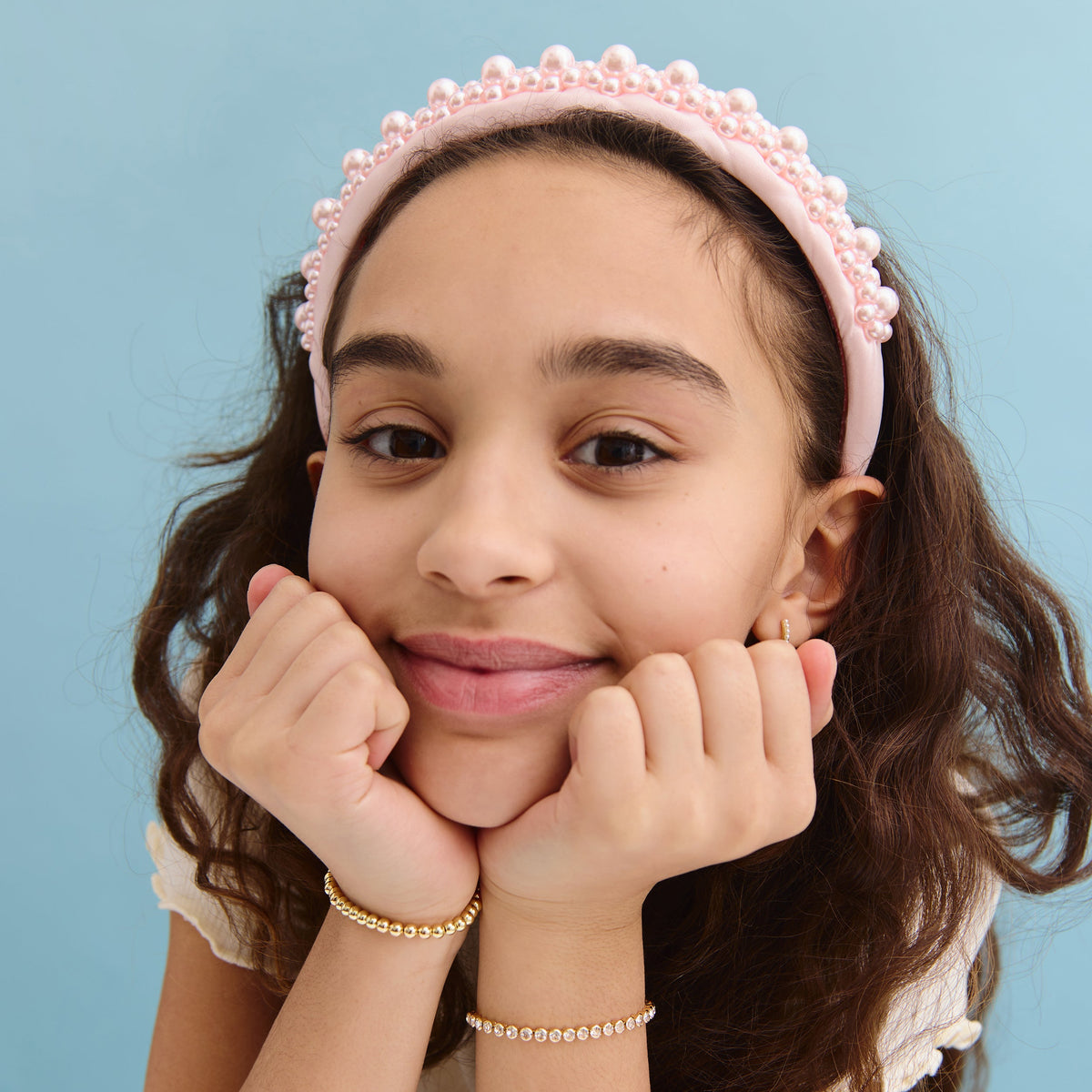 Minibar by BaubleBar - Pearl Headband - Pink - Trend Accessories