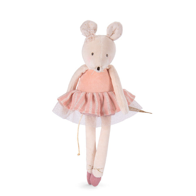 Moulin Roty - Pink Mouse Doll - The Little School of Dance - Plush