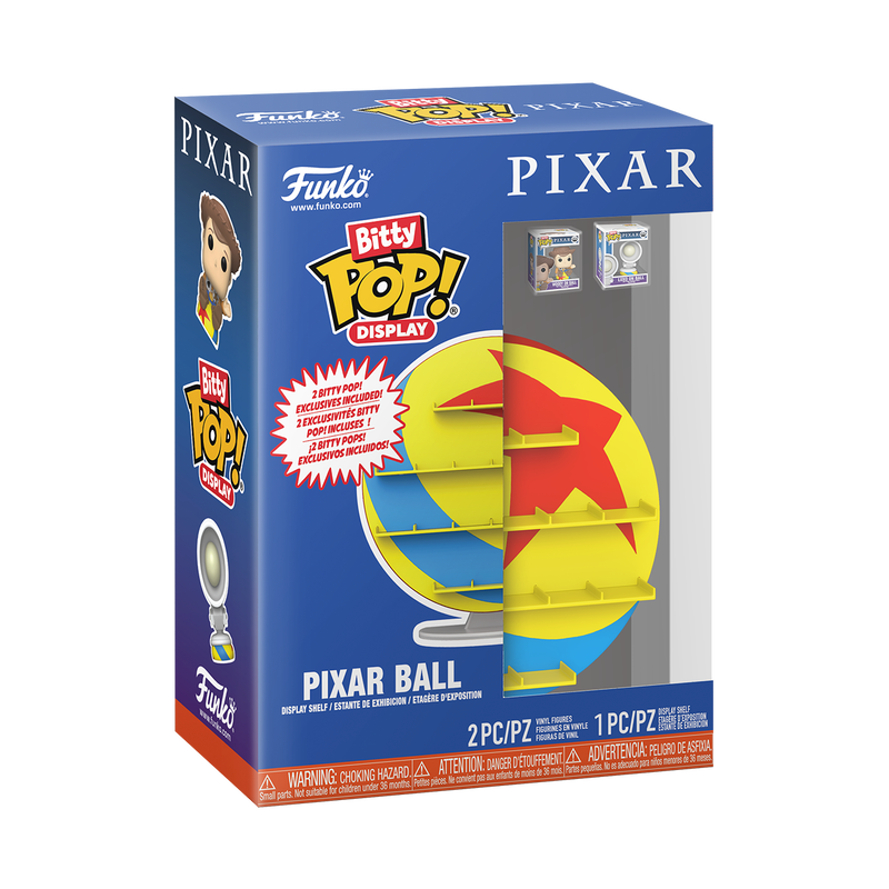 Funko - Pixar Bitty Pop! Display Pixar Ball - World of Funko