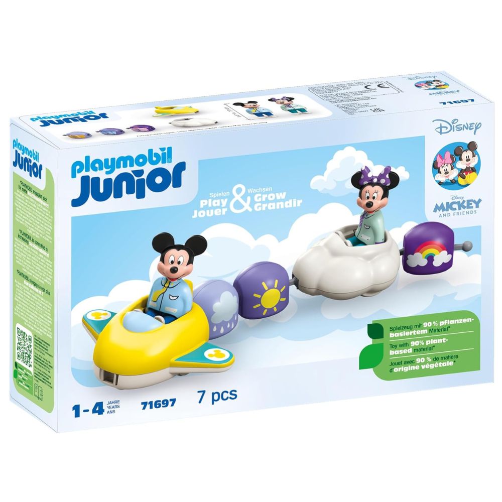 Playmobil - Playmobil Junior & Disney: Mickey Mouse's & Minnie Mouse's Cloud Ride - Preschool