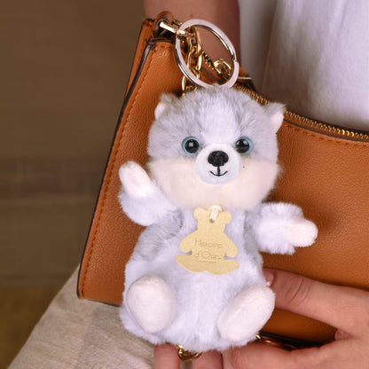 DouDou - Plush Husky Bag Charm - Plush