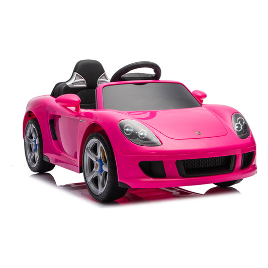 Best Ride on Cars - Porsche Carrera GT 12V - Pink - Outdoor