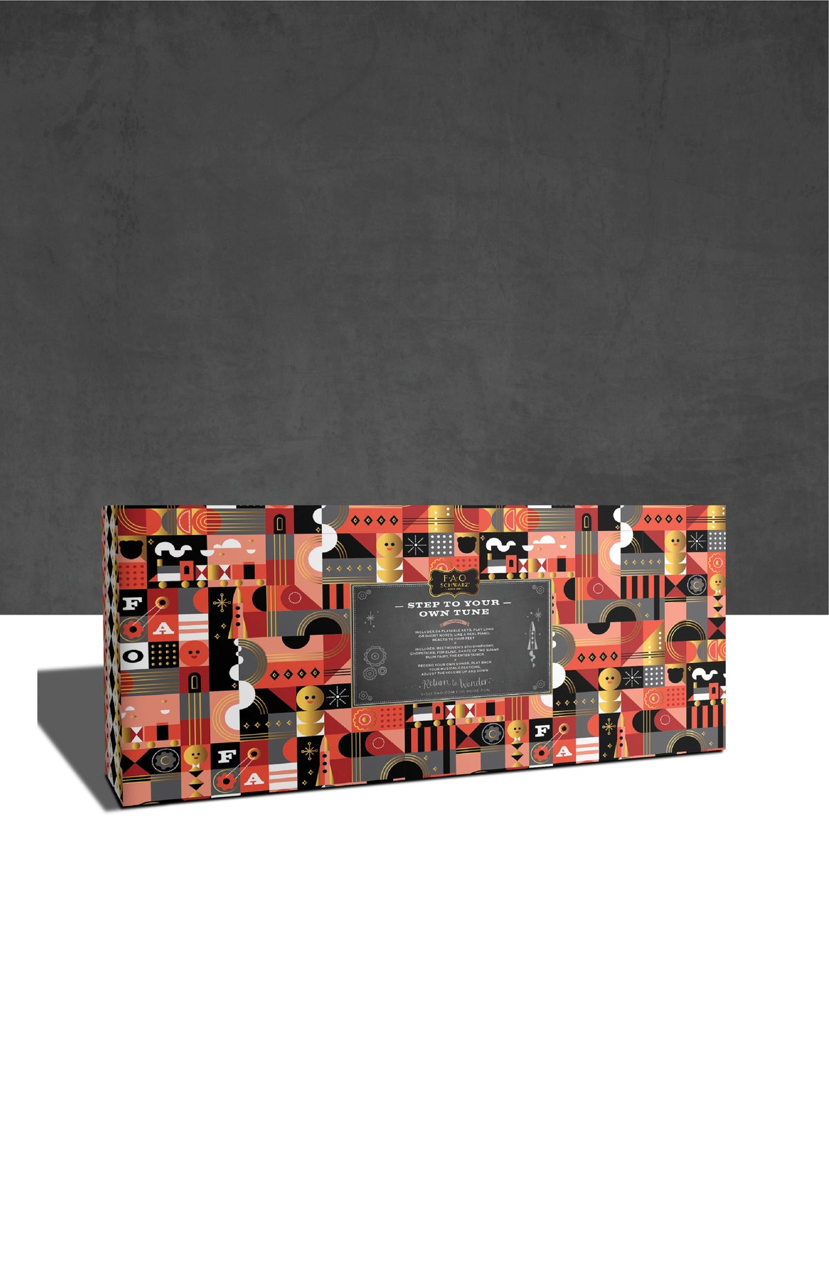 FAO Schwarz - Premium Piano Dance Mat - Music