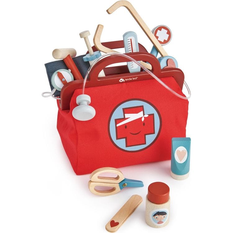 Tender Leaf Toys - Pretend Play Doctor’s Bag - Preschool