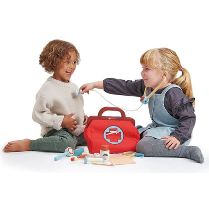 Tender Leaf Toys - Pretend Play Doctor’s Bag - Preschool