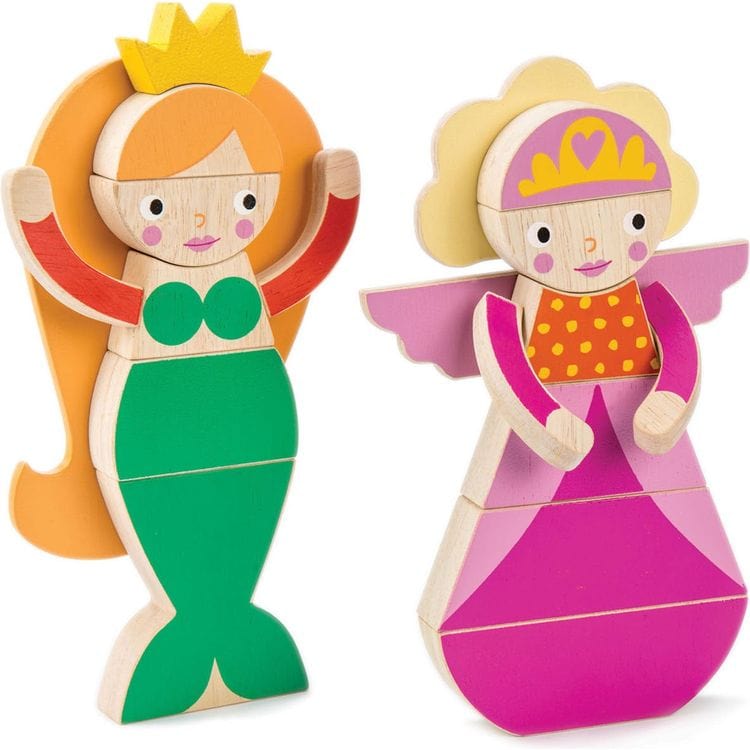 Tender Leaf Toys - Princess Magblocs - Preschool