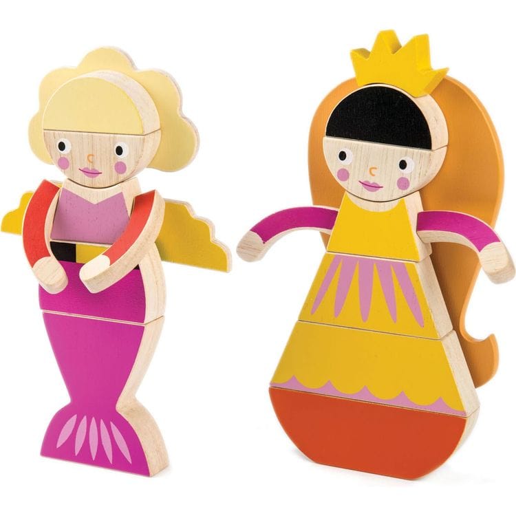 Tender Leaf Toys - Princess Magblocs - Preschool