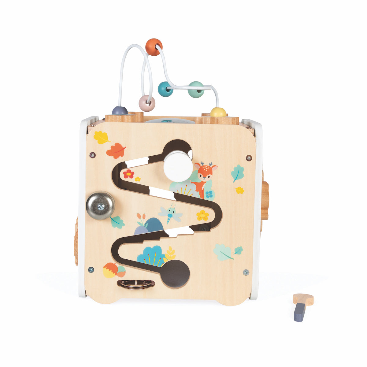Janod - Pure Large Multi-Activity Cube - Infants