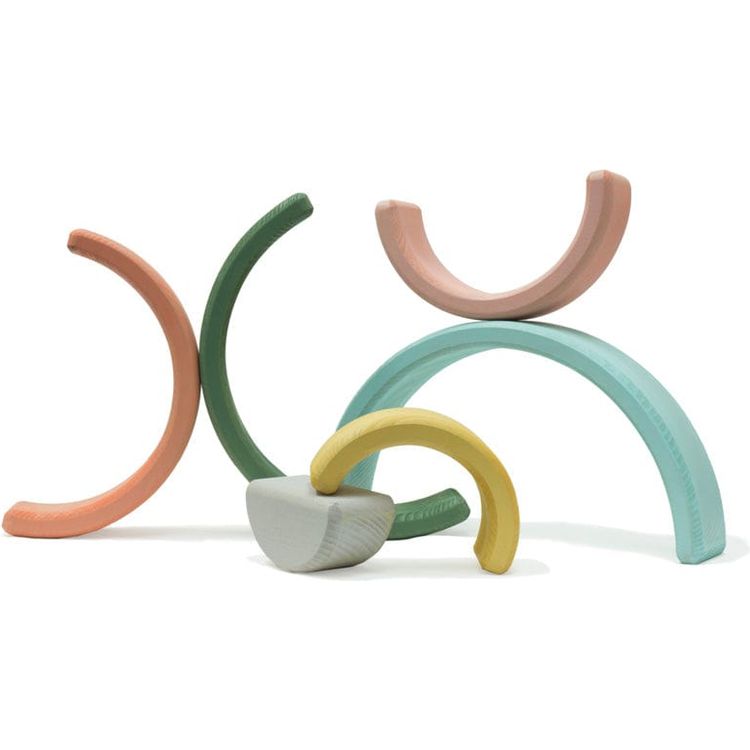 Wonder & Wise - Rainbow Nesting Blocks - Infants