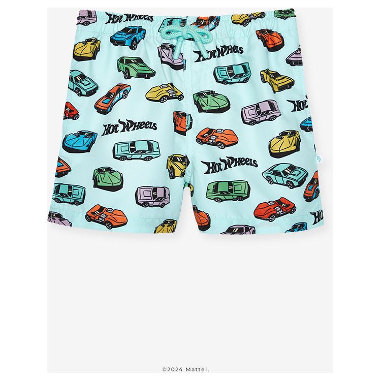 Posh Peanut - Retro Hot Wheels - Boys Swim Trunks - Trend Accessories