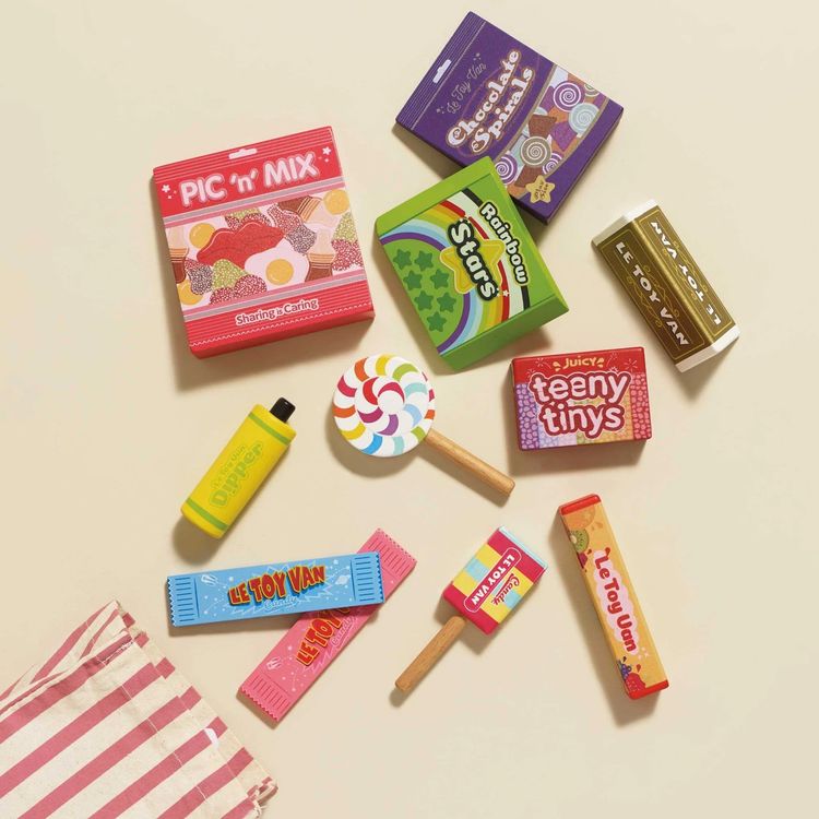 Le Toy Van - Retro Sweets and Candy Roleplay Set - Preschool