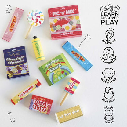 Le Toy Van - Retro Sweets and Candy Roleplay Set - Preschool